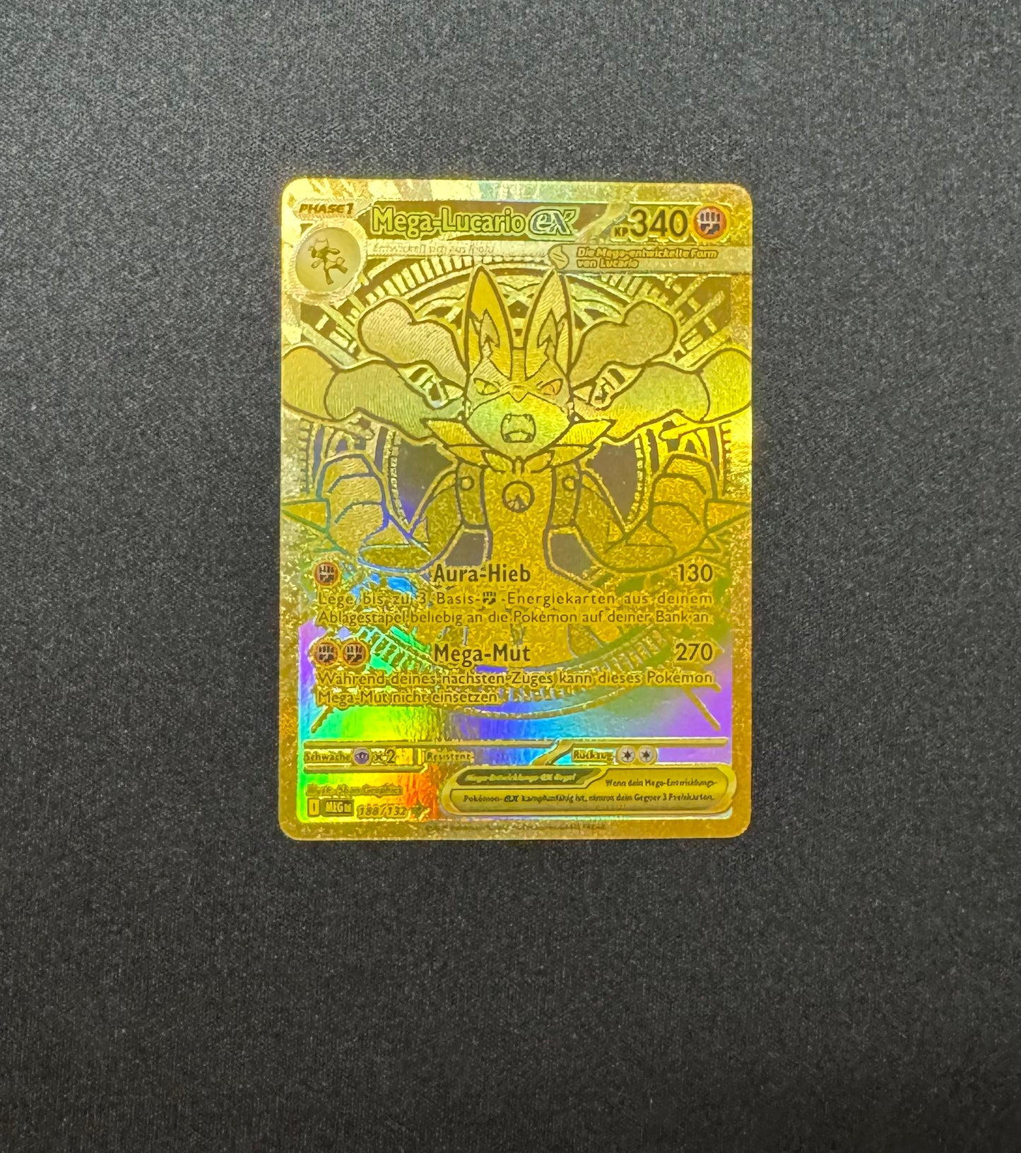 Mega Lucario EX - MEG DE 188/132 - Deutsch